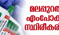 മലപ്പുറത്ത് എംപോക്സ് സ്ഥിരീകരിച്ചു; രോഗം ദുബയില് നിന്ന് വന്ന യുവാവിന് മലപ്പുറത്ത് എംപോക്സ് സ്ഥിരീകരിച്ചു; രോഗം ദുബയില് നിന്ന് വന്ന യുവാവിന്