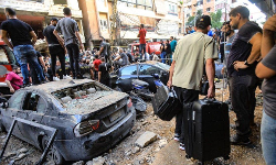 ബെയ്‌റൂത്തിലെ ഇസ്രായേല്‍ വ്യോമാക്രമണം; കൊല്ലപ്പെട്ടത് കുട്ടികളടക്കം 37 പേര്‍