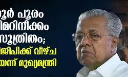തൃശൂര്‍ പൂരം അട്ടിമറിനീക്കം ആസൂത്രിതം; എഡിജിപിക്ക് വീഴ്ച പറ്റിയെന്ന് മുഖ്യമന്ത്രി