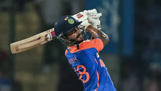 ബംഗ്ലാദേശിനെതിരായ ട്വന്റി-20 പരമ്പര ഇന്ത്യയ്ക്ക്; വെടിക്കെട്ടുമായി നിതീഷ് റെഡ്ഡി ബംഗ്ലാദേശിനെതിരായ ട്വന്റി-20 പരമ്പര ഇന്ത്യയ്ക്ക്; വെടിക്കെട്ടുമായി നിതീഷ് റെഡ്ഡി