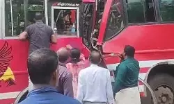 കോഴിക്കോട് ബസുകള് കൂട്ടിയിടിച്ചു; 40 പേര്ക്ക് പരിക്ക് കോഴിക്കോട് ബസുകള് കൂട്ടിയിടിച്ചു; 40 പേര്ക്ക് പരിക്ക്