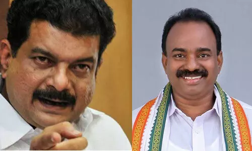 കോണ്ഗ്രസ് നേതാവ് എന് കെ സുധീര് ചേലക്കരയിലെ ഡിഎംകെ സ്ഥാനാര്ഥി കോണ്ഗ്രസ് നേതാവ് എന് കെ സുധീര് ചേലക്കരയിലെ ഡിഎംകെ സ്ഥാനാര്ഥി