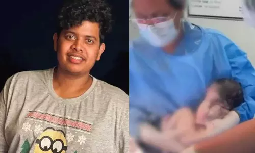 വീഡിയോയ്ക്ക് വേണ്ടി കുഞ്ഞിന്റെ പൊക്കിള്‍ക്കൊടി മുറിച്ചു; യൂട്യൂബര്‍ക്കെതിരേ പരാതി