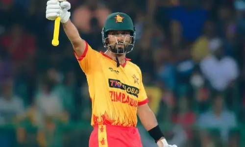 ട്വന്റി-20 ക്രിക്കറ്റില് പുതുചരിത്രം രചിച്ച് സിംബാബ് വെ; 20 ഓവറില് നേടിയത് 344 റണ്സ് ട്വന്റി-20 ക്രിക്കറ്റില് പുതുചരിത്രം രചിച്ച് സിംബാബ് വെ; 20 ഓവറില് നേടിയത് 344 റണ്സ്