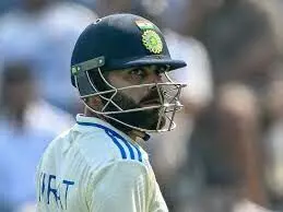 വീണ്ടും രണ്ടക്കം നേടാനാവാതെ കോഹ്‌ലി; മുംബൈ ടെസ്റ്റിലും നാണക്കേട്‌