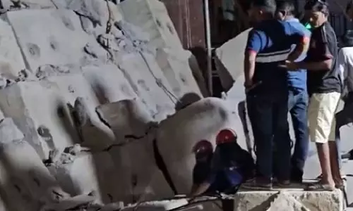 ഗുജറാത്തിലെ ബുള്ളറ്റ് ട്രെയിൻ പദ്ധതിയുടെ ഭാഗമായ പാലം തകർന്നുണ്ടായ അപകടം; മരണം മൂന്നായി