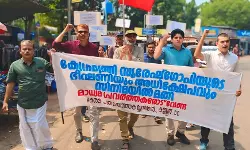 മാധ്യമപ്രവര്‍ത്തകന് ഭീഷണി; കേന്ദ്ര സഹമന്ത്രി സുരേഷ് ഗോപിക്കെതിരേ സംസ്ഥാന വ്യാപകമായി പ്രതിഷേധ പ്രകടനം