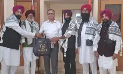 ഫലസ്തീന് അഞ്ച് ലക്ഷം രൂപ നല്‍കി കീര്‍ത്തി കിസാന്‍ യൂണിയന്‍