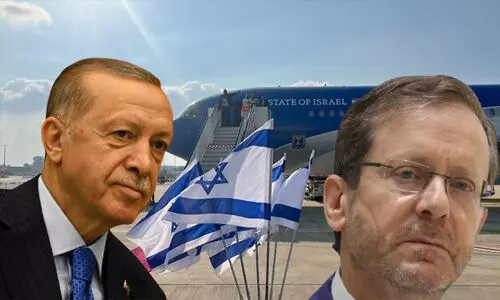 സയോണ് വിമാനത്തിന് അനുമതി നിഷേധിച്ച് തുര്ക്കി; അസര്ബൈജാന് ഉച്ചകോടിയില് പങ്കെടുക്കാനാവാതെ ഇസ്രായേലി പ്രസിഡന്റ് സയോണ് വിമാനത്തിന് അനുമതി നിഷേധിച്ച് തുര്ക്കി; അസര്ബൈജാന് ഉച്ചകോടിയില് പങ്കെടുക്കാനാവാതെ ഇസ്രായേലി പ്രസിഡന്റ്