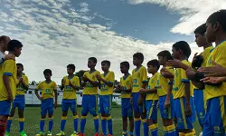 ബൊറൂസിയ ഡോര്‍ട്ട്മുണ്ട് അധികൃതരെത്തി; ആഗോള ശ്രദ്ധയിലേക്ക് മുത്തൂറ്റ് പാപ്പച്ചന്‍ ഫുട്‌ബോള്‍ അക്കാദമി