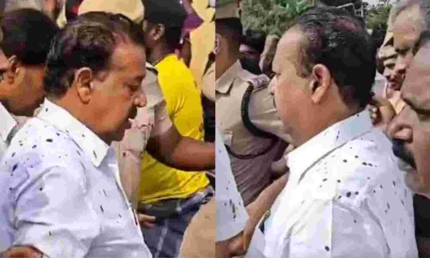 തമിഴ്നാട്ടില് പ്രതിഷേധം: മന്ത്രി പൊന്മുടിക്കു നേരെ ചെളിയേറ് തമിഴ്നാട്ടില് പ്രതിഷേധം: മന്ത്രി പൊന്മുടിക്കു നേരെ ചെളിയേറ്