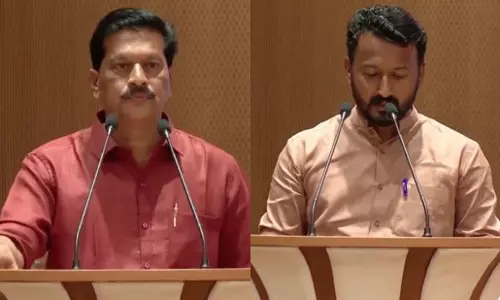 രാഹുല്‍ മാങ്കൂട്ടത്തിലും യു ആര്‍ പ്രദീപും എംഎല്‍എമാരായി സത്യപ്രതിജ്ഞ ചെയ്തു