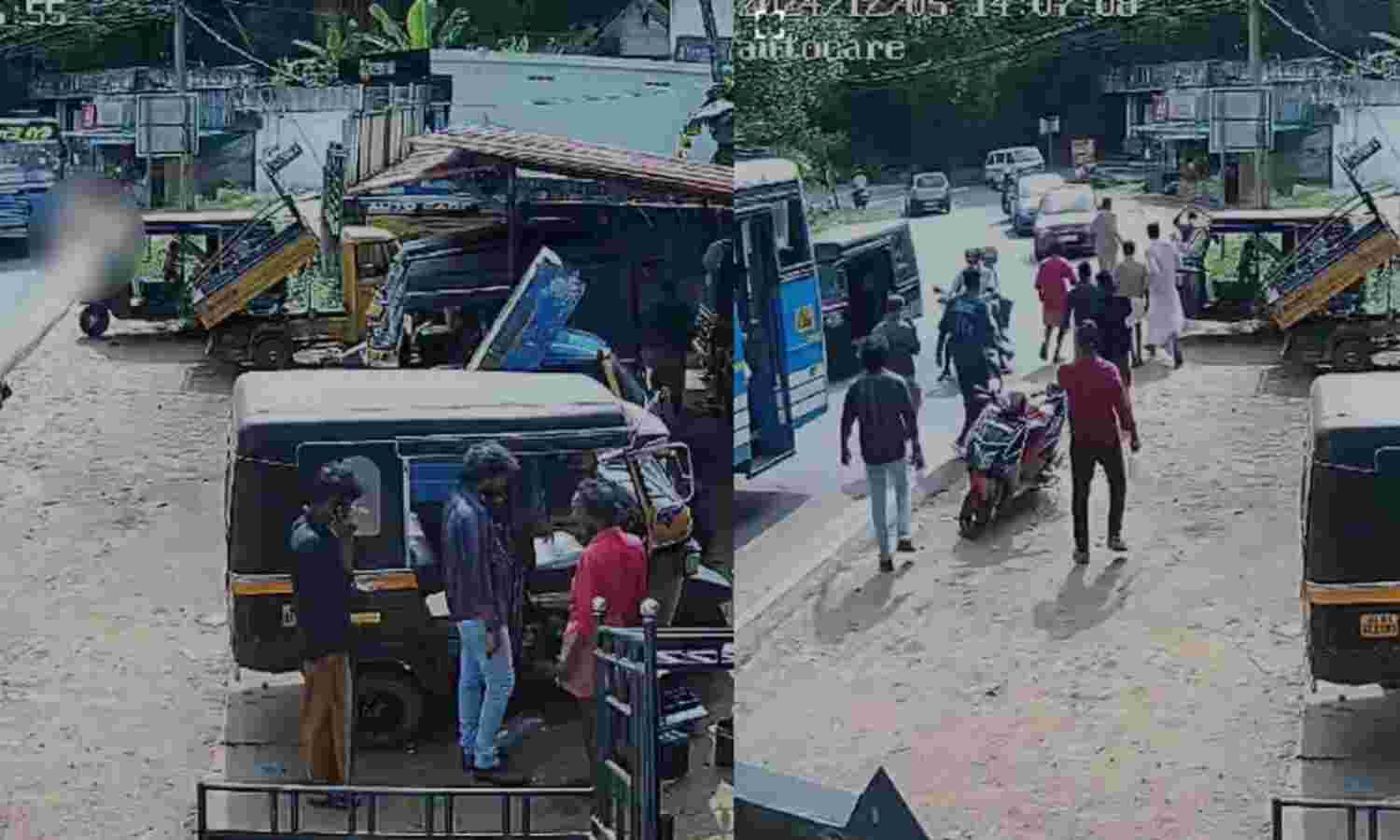 ബസില് നിന്ന് റോഡിലേക്ക് തെറിച്ച് വീണ് യുവതിക്ക് പരിക്ക് ബസില് നിന്ന് റോഡിലേക്ക് തെറിച്ച് വീണ് യുവതിക്ക് പരിക്ക്