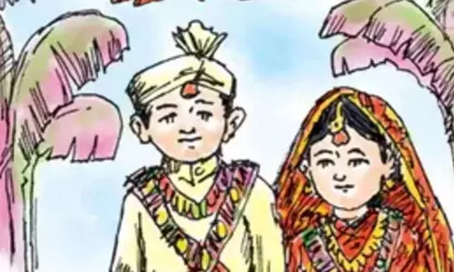 കാണാതായ പതിനാലുകാരിയെ ഹൈദരാബാദില് കണ്ടെത്തി; കുട്ടി വിവാഹിത, പിതാവും ഭര്ത്താവും അറസ്റ്റില് കാണാതായ പതിനാലുകാരിയെ ഹൈദരാബാദില് കണ്ടെത്തി; കുട്ടി വിവാഹിത, പിതാവും ഭര്ത്താവും അറസ്റ്റില്