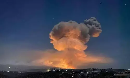 സിറിയയില് അതിശക്തമായ ബോംബിട്ട് ഇസ്രായേല്; റിക്ടര് സ്കെയിലില് 3.1 ഭൂകമ്പ തീവ്രത (വീഡിയോ) സിറിയയില് അതിശക്തമായ ബോംബിട്ട് ഇസ്രായേല്; റിക്ടര് സ്കെയിലില് 3.1 ഭൂകമ്പ തീവ്രത (വീഡിയോ)
