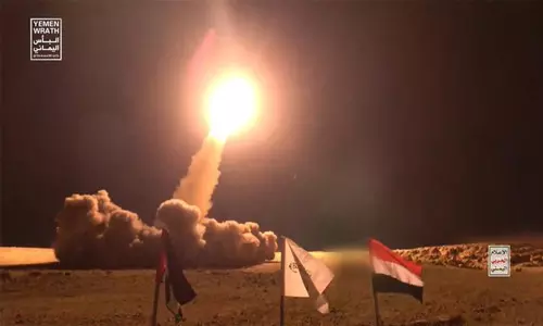 തെല്‍ അവീവിനെ ആക്രമിക്കുന്നതിന്റെ ദൃശ്യങ്ങള്‍ പുറത്തുവിട്ട് ഹൂത്തികള്‍ (വീഡിയോ)