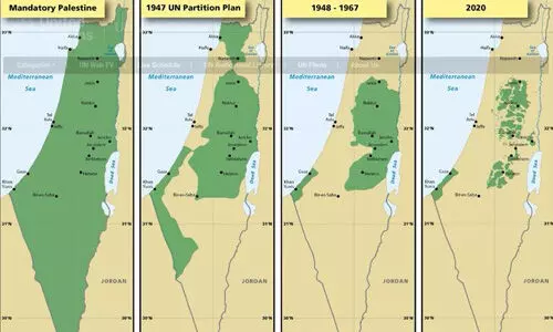 അതിര്ത്തി കൈയ്യേറ്റം തുടര്ന്ന് ഇസ്രായേല്; ചുരുങ്ങി ദുര്ബലമായി അറബ് രാജ്യങ്ങള് അതിര്ത്തി കൈയ്യേറ്റം തുടര്ന്ന് ഇസ്രായേല്; ചുരുങ്ങി ദുര്ബലമായി അറബ് രാജ്യങ്ങള്
