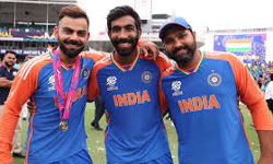 ഇംഗ്ലണ്ടിനെതിരായ പരമ്പര; ബുമ്രയ്ക്കും രോഹിത്തിനും കോഹ്ലിക്കും വിശ്രമം നല്കിയേക്കും ഇംഗ്ലണ്ടിനെതിരായ പരമ്പര; ബുമ്രയ്ക്കും രോഹിത്തിനും കോഹ്ലിക്കും വിശ്രമം നല്കിയേക്കും