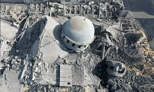 ഗസയില് ഇസ്രായേല് പൊളിച്ചത് 815 പള്ളികള് ; 12 രാജ്യങ്ങള് സൈനികര്ക്ക് അപകടകരമെന്ന് ഇസ്രായേല് ഗസയില് ഇസ്രായേല് പൊളിച്ചത് 815 പള്ളികള് ; 12 രാജ്യങ്ങള് സൈനികര്ക്ക് അപകടകരമെന്ന് ഇസ്രായേല്