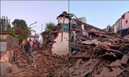 നേപ്പാളില് വന് ഭൂചലനം; തീവ്രത 7.1, ഇന്ത്യയിലും പ്രകമ്പനം നേപ്പാളില് വന് ഭൂചലനം; തീവ്രത 7.1, ഇന്ത്യയിലും പ്രകമ്പനം