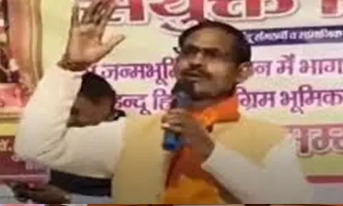 മുസ്ലിംകള്ക്കെതിരേ ഹിന്ദുക്കള് ആയുധമെടുക്കണമെന്ന് ബിജെപി മുന് എംഎല്എ മുസ്ലിംകള്ക്കെതിരേ ഹിന്ദുക്കള് ആയുധമെടുക്കണമെന്ന് ബിജെപി മുന് എംഎല്എ