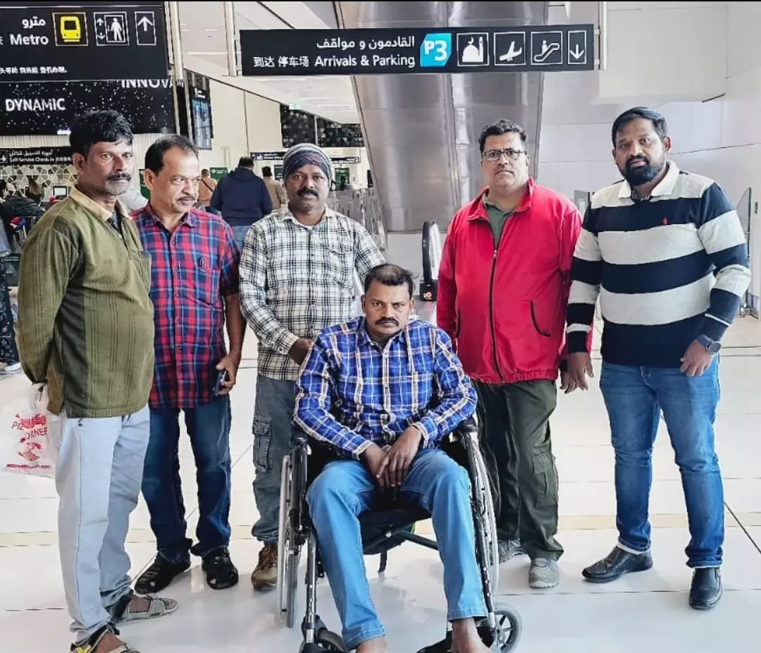 നാട് വിട്ടിട്ട് 17 വര്‍ഷം; ഒടുവില്‍ തളര്‍ന്ന ശരീരവുമായി കോവളം സ്വദേശിയുടെ മടക്കം; തുണയായി റിയാദ് കേളി