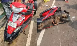 സ്‌കൂട്ടറില്‍ ലോറിയിടിച്ച് യുവതി മരിച്ചു