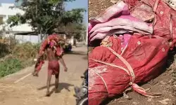 സൗജന്യമായി ഇറച്ചി നല്‍കിയില്ല; ശ്മശാനത്തില്‍ ദഹിപ്പിച്ച മൃതദേഹം ഇറച്ചിക്കടയ്ക്കു മുന്നില്‍ ഉപേക്ഷിച്ച് പ്രതികാരം