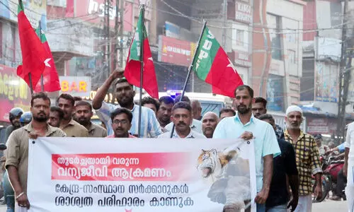 കാട്ടാന ആക്രമണത്തില്‍ പ്രതിഷേധിച്ച് എസ്ഡിപിഐ