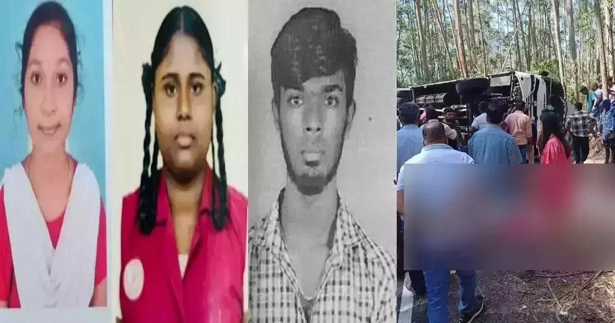 മാട്ടുപ്പെട്ടിയില് ടൂറിസ്റ്റ് ബസ് മറിഞ്ഞുണ്ടായ അപകടം; ഡ്രൈവറുടെ അറസ്റ്റ് രേഖപ്പെടുത്തും മാട്ടുപ്പെട്ടിയില് ടൂറിസ്റ്റ് ബസ് മറിഞ്ഞുണ്ടായ അപകടം; ഡ്രൈവറുടെ അറസ്റ്റ് രേഖപ്പെടുത്തും