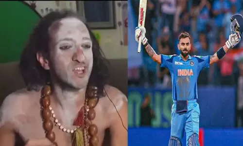 ചാംപ്യന്സ് ട്രോഫിയില് ഇന്ത്യ തോല്ക്കുമെന്ന ഐഐടി ബാബയുടെ ശാസ്ത്രീയ പ്രവചനവും തെറ്റി; രാജ്യത്തുനിന്ന് ചവിട്ടിപ്പുറത്താക്കണമെന്ന് നെറ്റിസണ്സ് ചാംപ്യന്സ് ട്രോഫിയില് ഇന്ത്യ തോല്ക്കുമെന്ന ഐഐടി ബാബയുടെ ശാസ്ത്രീയ പ്രവചനവും തെറ്റി; രാജ്യത്തുനിന്ന് ചവിട്ടിപ്പുറത്താക്കണമെന്ന് നെറ്റിസണ്സ്