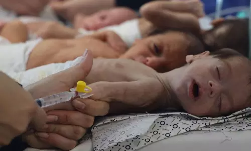 ഗസയിലെ ശൈത്യം; രണ്ടാഴ്ചക്കിടെ മരിച്ചത് ആറു കുഞ്ഞുങ്ങള്‍