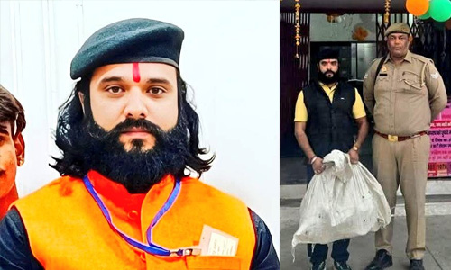 മാംസ വ്യാപാരിയെ പശുക്കശാപ്പ് കേസില്‍ കുടുക്കാന്‍ 50,000 രൂപയുടെ ക്വട്ടേഷന്‍ എടുത്ത ഗോരക്ഷകന്‍ അറസ്റ്റില്‍; നാല് കന്നുകാലികളുടെ അസ്ഥികളും പിടിച്ചെടുത്തു