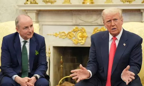 ഗസയില്‍ നിന്നും ഫലസ്തീനികളെ ആരും പുറത്താക്കില്ലെന്ന് ട്രംപ് (video)