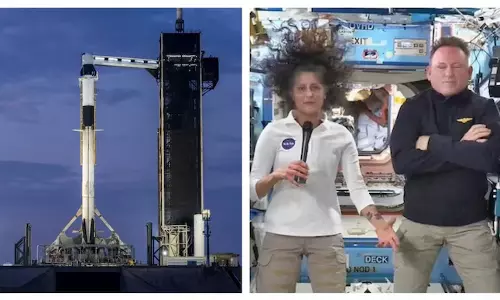 സുനിത വില്യംസിനെ തിരികെ കൊണ്ടുവരുന്നതിനായുള്ള ക്രൂ-10 ദൗത്യം ഇന്ന് ആരംഭിക്കും