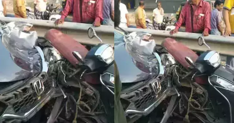 പാലക്കാട് കഞ്ചിക്കോട് ദേശീയപാതയില്‍ അപകടം; പരീക്ഷയ്ക്ക് പോയ ബിടെക് വിദ്യാര്‍ഥിക്ക് ദാരുണാന്ത്യം