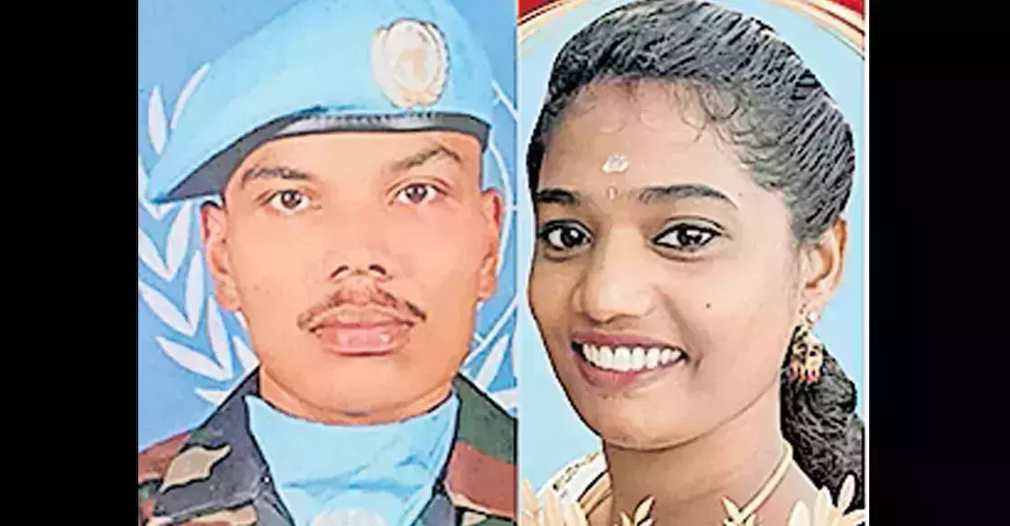 ജമ്മു കശ്മീരില്‍ വിഷം ഉള്ളില്‍ ചെന്ന് മലയാളി സൈനികനും ഭാര്യയും മരിച്ചു