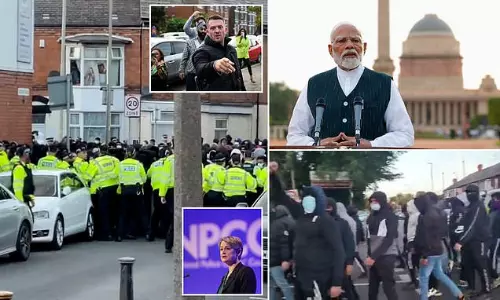 ബ്രിട്ടനിലെ ഹിന്ദുത്വവാദികൾ മുസ്‌ലിം വിരുദ്ധ വലതുപക്ഷ ഗ്രൂപ്പുകളുമായി സഖ്യമുണ്ടാക്കുന്നതായി രഹസ്യാന്വേഷണ റിപോർട്ട്; ഇനിയും കലാപമുണ്ടാവുമോയെന്ന് ആശങ്ക