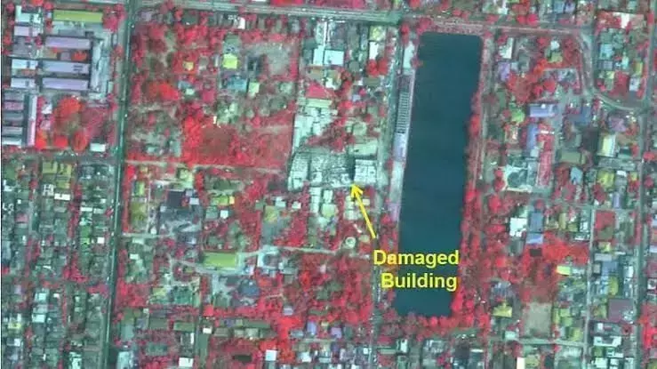 മ്യാൻമറിൽ ഭൂകമ്പം വിതച്ചത് കനത്ത നാശനഷ്ടം: ഉപഗ്രഹ ചിത്രങ്ങൾ പുറത്തിറക്കി ഐഎസ്ആർഒ മ്യാൻമറിൽ ഭൂകമ്പം വിതച്ചത് കനത്ത നാശനഷ്ടം: ഉപഗ്രഹ ചിത്രങ്ങൾ പുറത്തിറക്കി ഐഎസ്ആർഒ