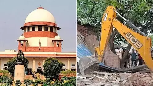 യുപിയിലെ ബുൾഡോസർ രാജ് മനസാക്ഷിയെ ഞെട്ടിപ്പിക്കുന്നത്; ഇരകൾക്ക് 10 ലക്ഷം രൂപ നഷ്ടപരിഹാരം നൽകാനുത്തരവിട്ട് സുപ്രിംകോടതി യുപിയിലെ ബുൾഡോസർ രാജ് മനസാക്ഷിയെ ഞെട്ടിപ്പിക്കുന്നത്; ഇരകൾക്ക് 10 ലക്ഷം രൂപ നഷ്ടപരിഹാരം നൽകാനുത്തരവിട്ട് സുപ്രിംകോടതി
