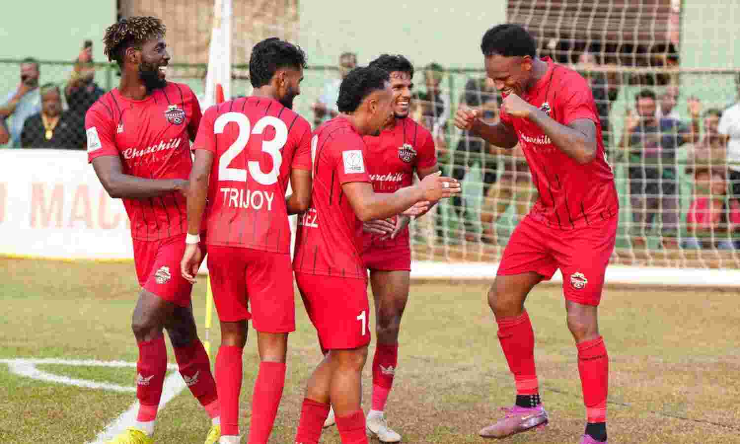ഐ ലീഗ്; ഗോകുലം കേരളയക്ക് കിരീടമില്ല; ചര്ച്ചില് ഒന്നാമത്; കിരീട വിജയികളെ 28ന് പ്രഖ്യാപിക്കും ഐ ലീഗ്; ഗോകുലം കേരളയക്ക് കിരീടമില്ല; ചര്ച്ചില് ഒന്നാമത്; കിരീട വിജയികളെ 28ന് പ്രഖ്യാപിക്കും
