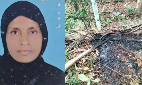 വിറക് ശേഖരിക്കാന്‍ പറമ്പില്‍ ഇറങ്ങിയ വയോധിക മിന്നലേറ്റ് മരിച്ചു