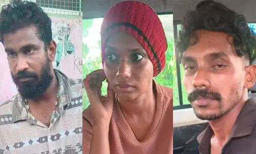 ശരീരത്തില് സൂക്ഷിച്ച 51 ഗ്രാം എംഡിഎംഎയുമായി മൂന്നുപേര് അറസ്റ്റില് ശരീരത്തില് സൂക്ഷിച്ച 51 ഗ്രാം എംഡിഎംഎയുമായി മൂന്നുപേര് അറസ്റ്റില്