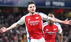 ചാംപ്യന്‍സ് ലീഗ്; ഒരു മല്‍സരത്തില്‍ രണ്ട് ഫ്രീകിക്കുകള്‍; റൊണാള്‍ഡോയ്ക്കും നെയ്മര്‍ക്കും ഒപ്പം ഡെക്കളന്‍ റൈസും