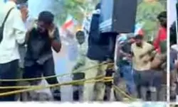 വഖ്ഫ് ഭേദഗതി നിയമത്തിനെതിരായ സോളിഡാരിറ്റി-എസ്‌ഐഒ എയര്‍പോര്‍ട്ട് ഉപരോധസമരത്തില്‍ സംഘര്‍ഷം