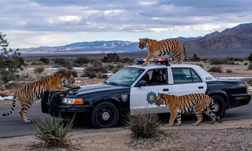 വീട്ടില്‍ ഏഴു കടുവകളെ വളര്‍ത്തിയ വയോധികന്‍ അറസ്റ്റില്‍; മാനസിക ആശ്വാസത്തിനുള്ള ജീവികളെന്ന് വയോധികന്‍