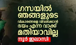ഗസയില്‍ ഞങ്ങളുടെ വികാരങ്ങളെ വിവരിക്കാന്‍ ഭയം എന്ന വാക്ക് മതിയാവില്ല:   നൂര്‍ ഇലാസി