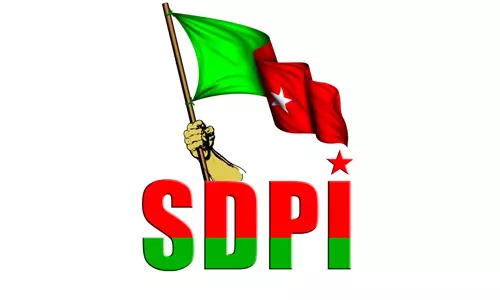 എസ്ഡിപിഐയുടെ പതാക നശിപ്പിച്ചതില്‍ പ്രതിഷേധം