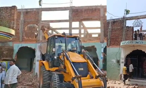 ബിജെപി നേതാവ് പരാതി നല്കി; മധ്യപ്രദേശില് മദ്റസ പൊളിച്ചു ബിജെപി നേതാവ് പരാതി നല്കി; മധ്യപ്രദേശില് മദ്റസ പൊളിച്ചു
