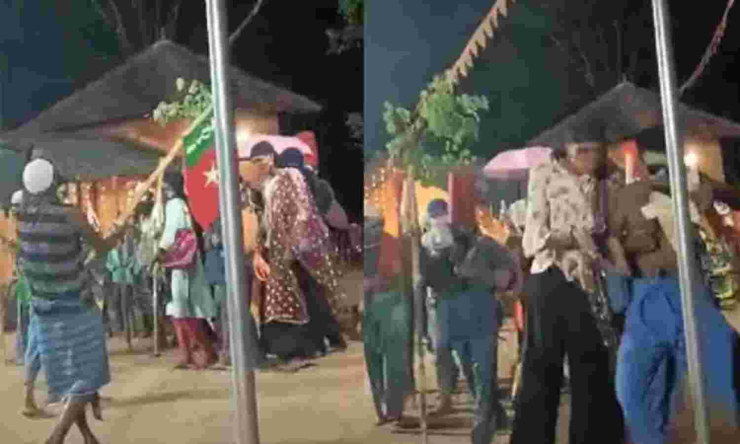 ക്ഷേത്രോല്സവത്തില് മുസ്ലിം വേഷം ധരിച്ച് ആഭാസ നൃത്തവുമായി ഹിന്ദുത്വർ; പോലിസില് പരാതി നല്കി എസ്ഡിപിഐ (VIDEO) ക്ഷേത്രോല്സവത്തില് മുസ്ലിം വേഷം ധരിച്ച് ആഭാസ നൃത്തവുമായി ഹിന്ദുത്വർ; പോലിസില് പരാതി നല്കി എസ്ഡിപിഐ (VIDEO)
